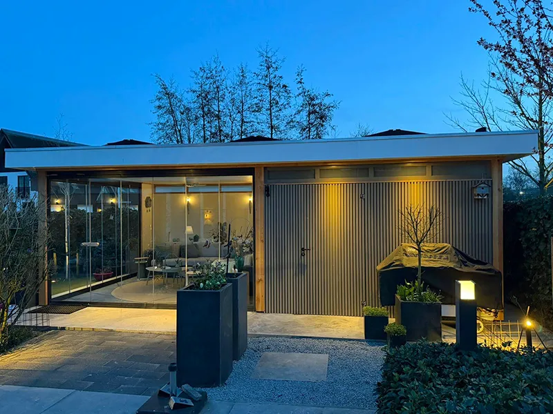 Moderne Douglas overkapping